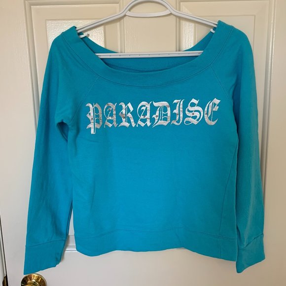 Aqua Paradise Sweatshirt for Petite women - Picture 1 of 6
